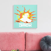 Samurai Jack Energy Graphic Leinwanddruck (Insitu (Wohnzimmer))
