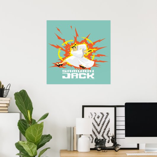 Samurai Jack Energy Graphic Poster (Heimbüro)