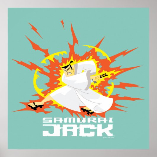 Samurai Jack Energy Graphic Poster (Vorne)
