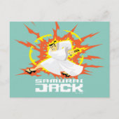 Samurai Jack Energy Graphic Postkarte (Vorderseite)