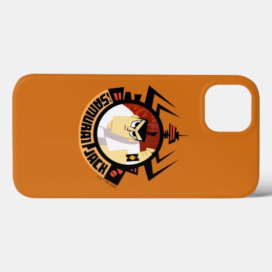 Samurai Jack in Aku Futuristic Frame Case-Mate iPhone Hülle (Rückseite (Horizontal))