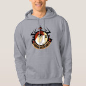 Samurai Jack in Aku Futuristic Frame Hoodie (Vorderseite)