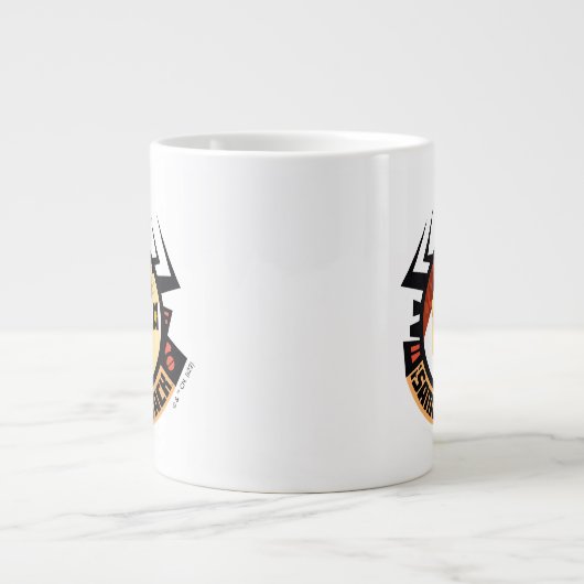 Samurai Jack In Aku Futuristic Frame Jumbo-Tasse (Vorderseite)