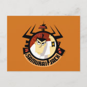 Samurai Jack in Aku Futuristic Frame Postkarte (Vorderseite)