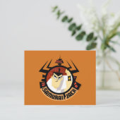 Samurai Jack in Aku Futuristic Frame Postkarte (Stehend Vorderseite)