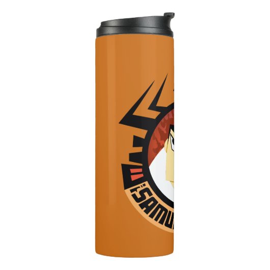 Samurai Jack in Aku Futuristic Frame Thermosbecher (Nach links gedreht)