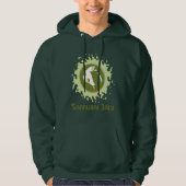Samurai Jack Leaping Graphic Hoodie (Vorderseite)