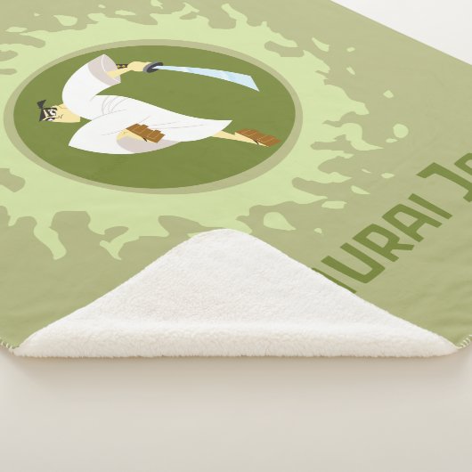 Samurai Jack Leaping Graphic Sherpadecke (3/4)