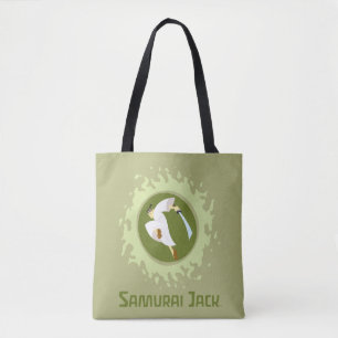 Samurai Jack Leaping Graphic Tasche