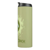 Samurai Jack Leaping Graphic Thermosbecher (Nach rechts gedreht)