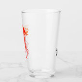 Samurai Jack Red Warrior Graphic Glas (Links)