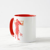 Samurai Jack Red Warrior Graphic Tasse (Vorderseite Links)