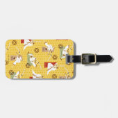 Samurai Jack Schwert Posen Zeichen Kunstmuster Gepäckanhänger (Vorderseite horizontal)