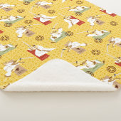 Samurai Jack Schwert Posen Zeichen Kunstmuster Sherpadecke (3/4)