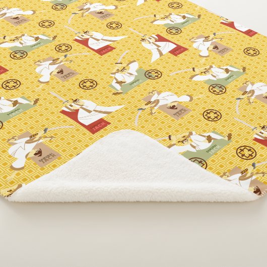 Samurai Jack Schwert Posen Zeichen Kunstmuster Sherpadecke (3/4)