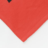 Samurai Jack-Zeichen Tri-Panel-Futuristikrahmen Fleecedecke (Ecke)