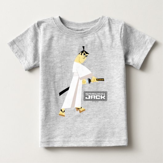 Samurai Jack Zeichne Schwert Baby T-shirt (Vorderseite)
