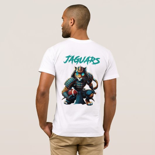 Samurai Jaguar T-Shirt (Schwarz voll)