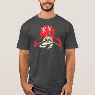 Samurai Japan Japanische Kunst T-Shirt