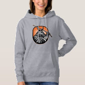 Samurai japan Krieger Hoodie (Vorderseite)