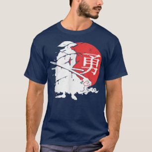 Samurai Japan Ninja Kanji Krieger Vintage Japan T-Shirt
