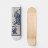 Samurai Japan Ninja Karate Skateboard (Vorderseite)