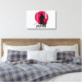 Samurai Japan Ninja Leinwanddruck (Insitu (Schlafzimmer))