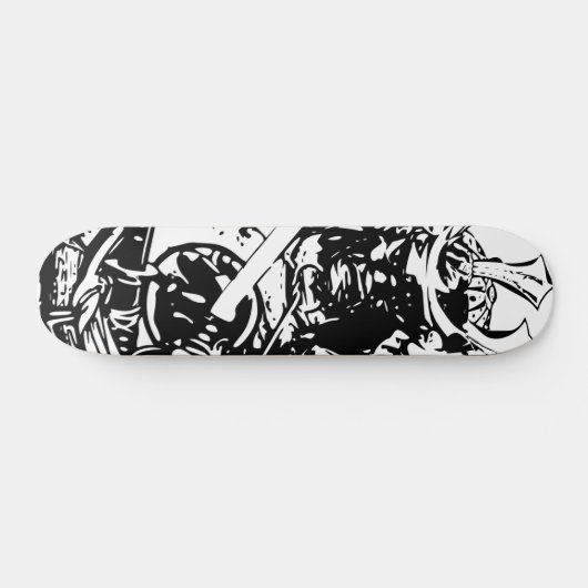 samurai japan skateboard deck (Horizontal)