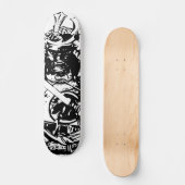 samurai japan skateboard deck (Vorderseite)