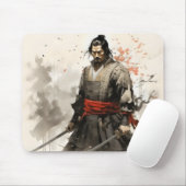 Samurai Japan Warrior Mousepad (Mit Mouse)