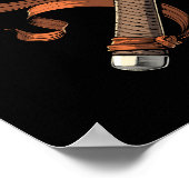 Samurai japanischer Demon Poster (Ecke)