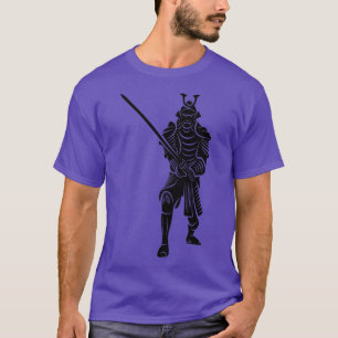 Samurai Japanischer Krieger Katana Warrior Soldier T-Shirt