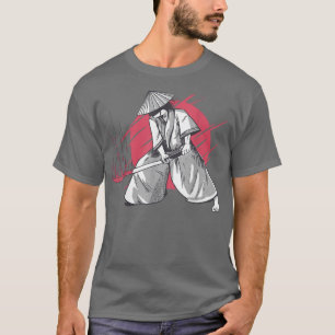 Samurai japanischer T - Shirt - Schwert Schwert Ka