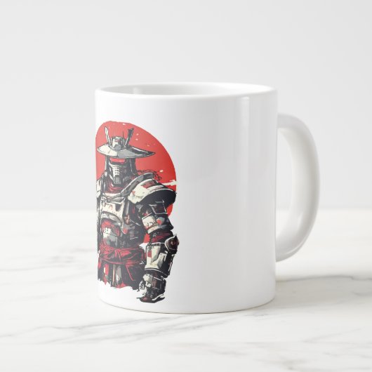 Samurai Jumbo-Tasse (Vorderseite Rechts)