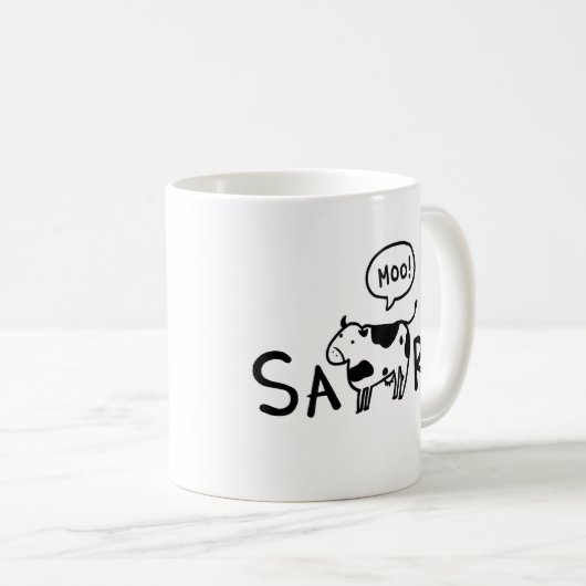 SAMURAI-Kaffee-Tasse Kaffeetasse (VorderseiteRechts)