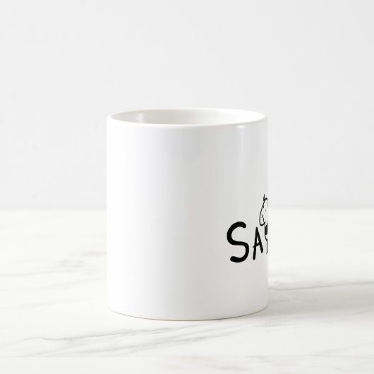 SAMURAI-Kaffee-Tasse Kaffeetasse (Mittel)