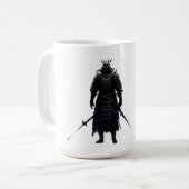 Samurai Kaffeetasse (Vorderseite Links)