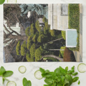 Samurai Kamakura Gongoro Kagemasa Kabuki Statue Geschirrtuch (Gefaltet)