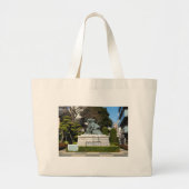 Samurai Kamakura Gongoro Kagemasa Kabuki Statue Jumbo Stoffbeutel (Vorne)