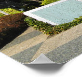 Samurai Kamakura Gongoro Kagemasa Kabuki Statue Poster (Ecke)