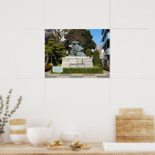 Samurai Kamakura Gongoro Kagemasa Kabuki Statue Poster (Küche)