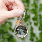 Samurai Kamakura Gongoro Kagemasa Kabuki Statue Schlüsselanhänger (Hand)