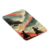 SAMURAI-KAMPF MAGNET (Rechte Seite)