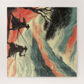 SAMURAI-KAMPF PUZZLE (Horizontal)