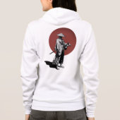 Samurai Kämpfer Hoodie (Rückseite)