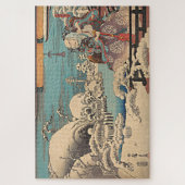 Samurai kämpft den Tod Puzzle (Vertikal)