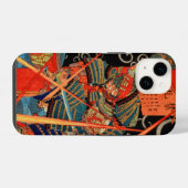 SAMURAI KÄMPFT MIT MONSTER iPhone HÜLLE (Rückseite (Horizontal))