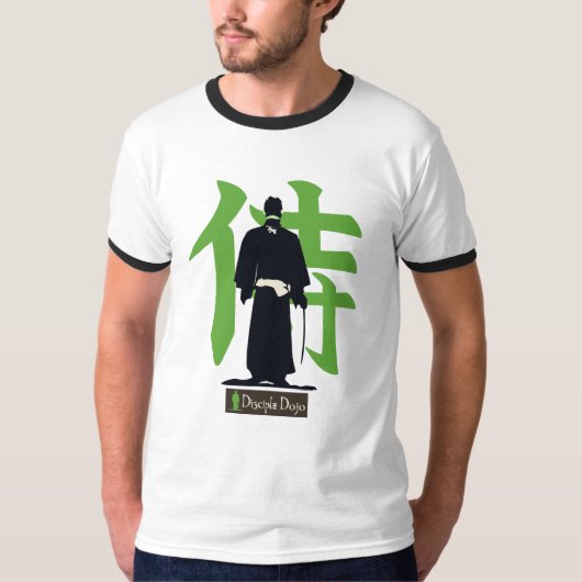 Samurai-Kanji-Shirt T-Shirt (Vorderseite)