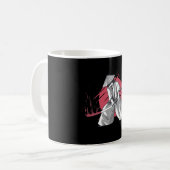 Samurai katana kaffeetasse (Vorderseite Links)