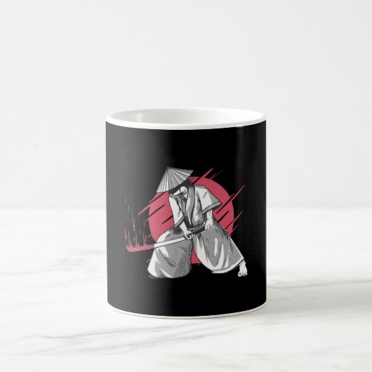 Samurai katana kaffeetasse (Mittel)